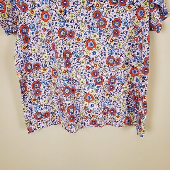 The Talbots Tee Floral Shirt Size 2X - Picture 3 of 5